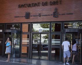 Facultat de Dret.